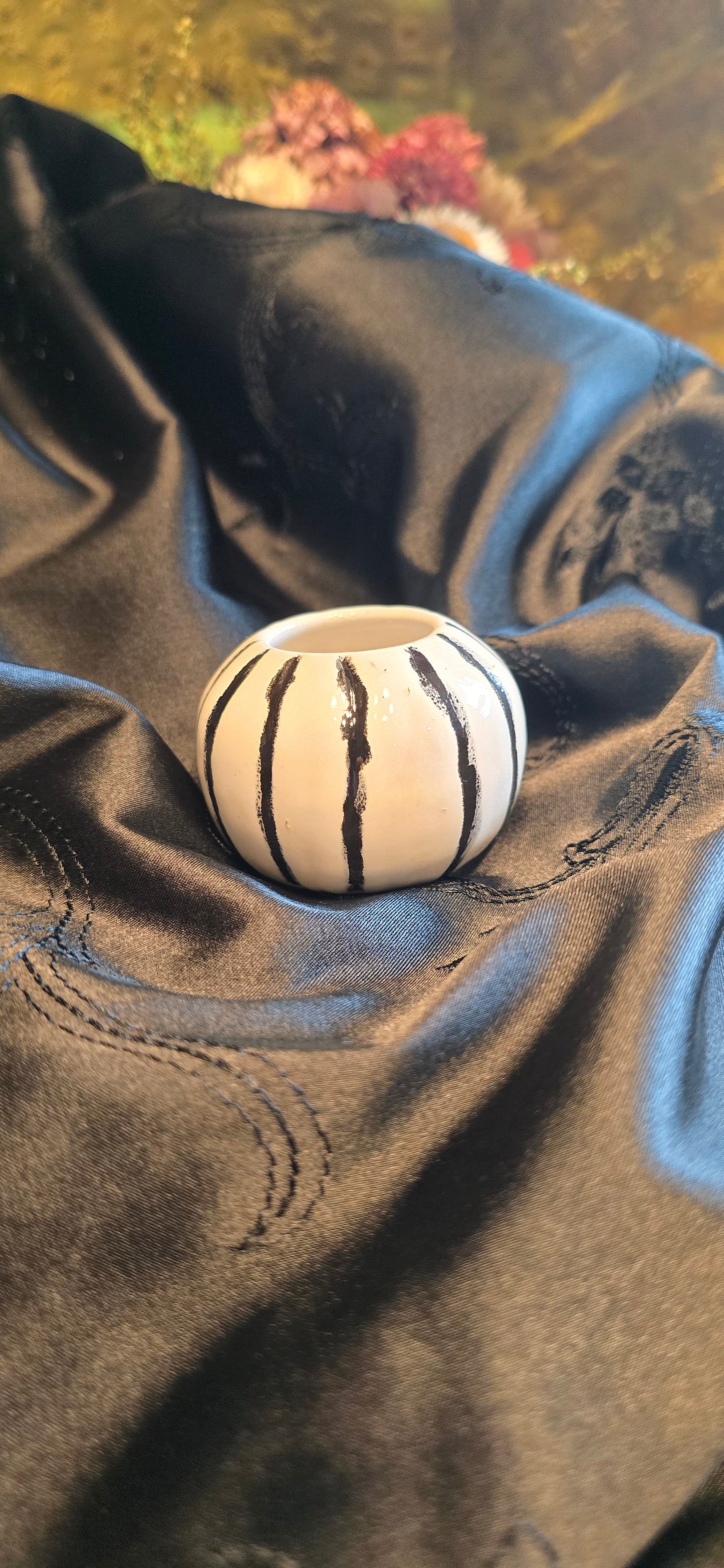 Sketchy Pumpkin Mini Planter