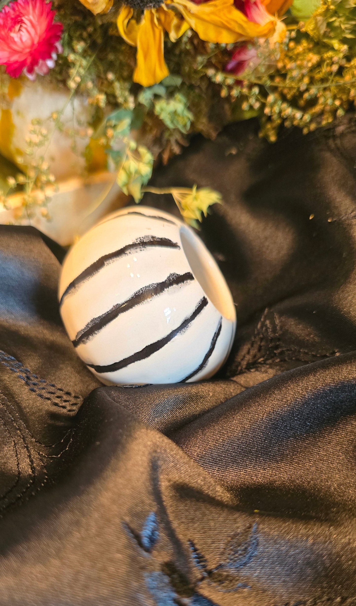 Sketchy Pumpkin Mini Planter